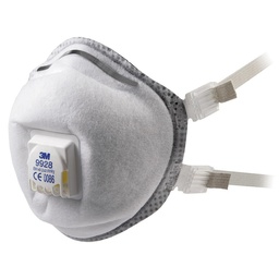 3M 9928 stofmasker FFP2 R D met uitademventiel