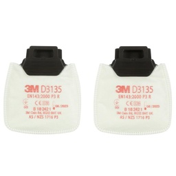 3M  Secure Click D3135 stoffilter P3 R