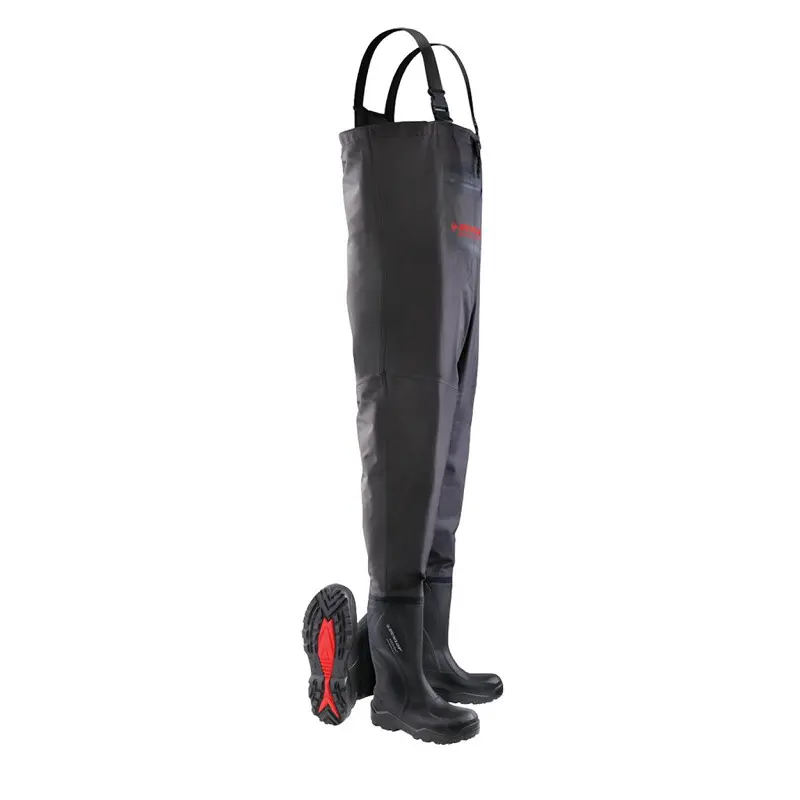 Dunlop Purofort+ Chest Wader Full Safety waadbroek S5 -MAAT 42