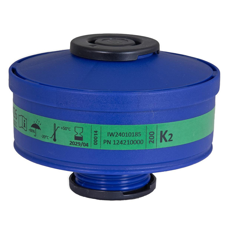 Spasciani 100 gas- en dampfilter K2