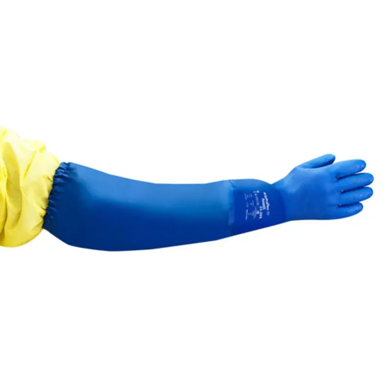 Ansell Alphatec 23-201 PVC blauw, maat 10