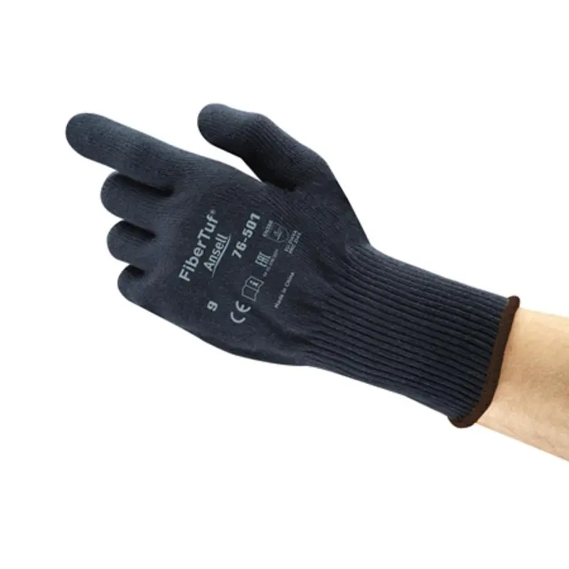 Ansell Fibertuf 76-501 pvc-nop bl, maat 10