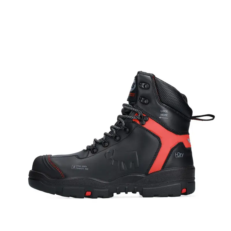 Bata hoog Anchor XW S3 zwart/rood, 36