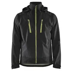 Blåkläder 4749 Softshell Jas Zwart/Fluogeel