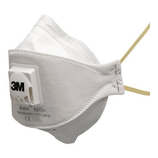 [49931200] 3M Aura 9312+ stofmasker FFP1 NR D met uitademventiel