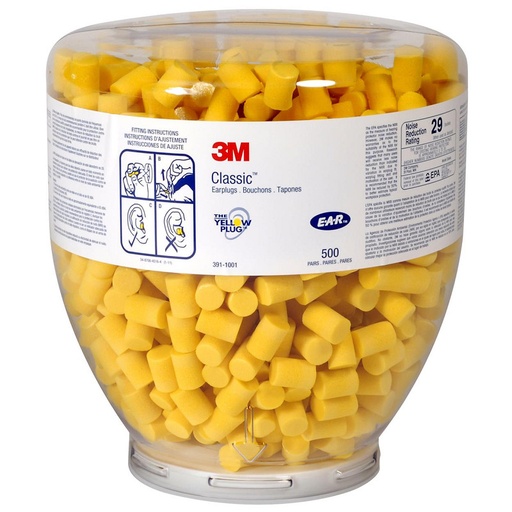 [31341000] 3M E-A-R Classic oordoppen navulling à 500 paar