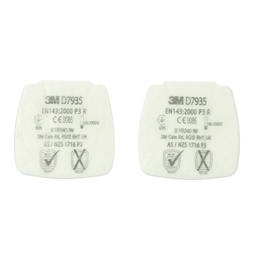 [49081100] 3M Secure Click D7935 stoffilter P3 R