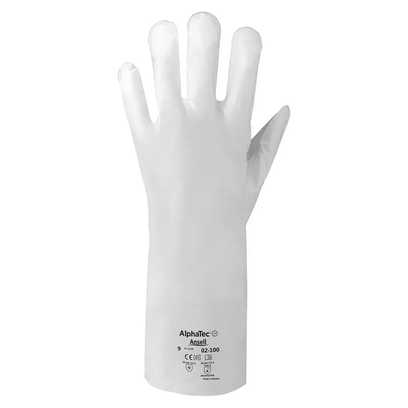 [19002110] Ansell AlphaTec 02-100 handschoen 10-395 mm