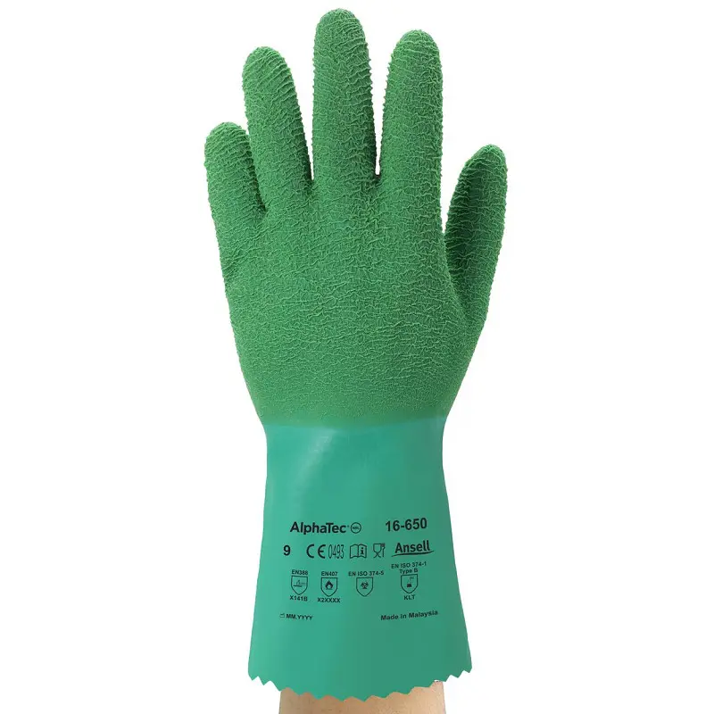 [19016708] Ansell AlphaTec 16-650 handschoen maat 8