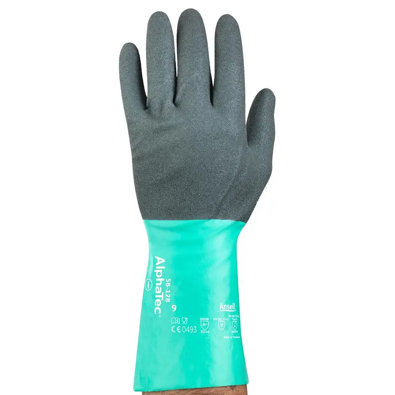 [19020708] Ansell AlphaTec 58-128 handschoen maat 8