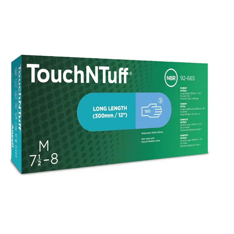 [19092009] Ansell TouchNTuff 92-665 handschoen E34-300 mm