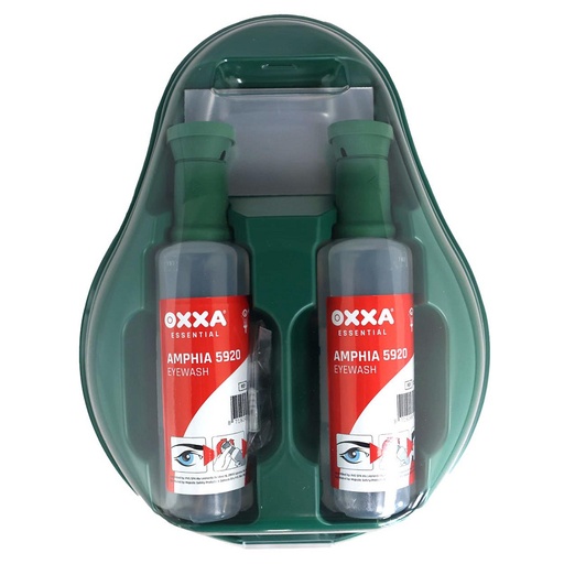 [72593000] OXXA® Bravis 5930 wandhouder inclusief 2 OXXA® oogspoelflessen 500 ml