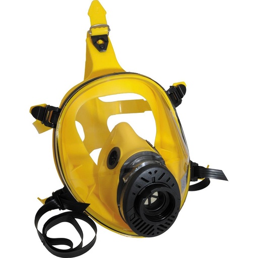 [41754700] Spasciani TR 2002 CL3 geel siliconen volgelaatsmasker