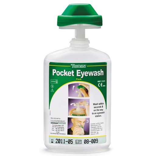 [72602600] Tobin 200 ml oogspoelfles