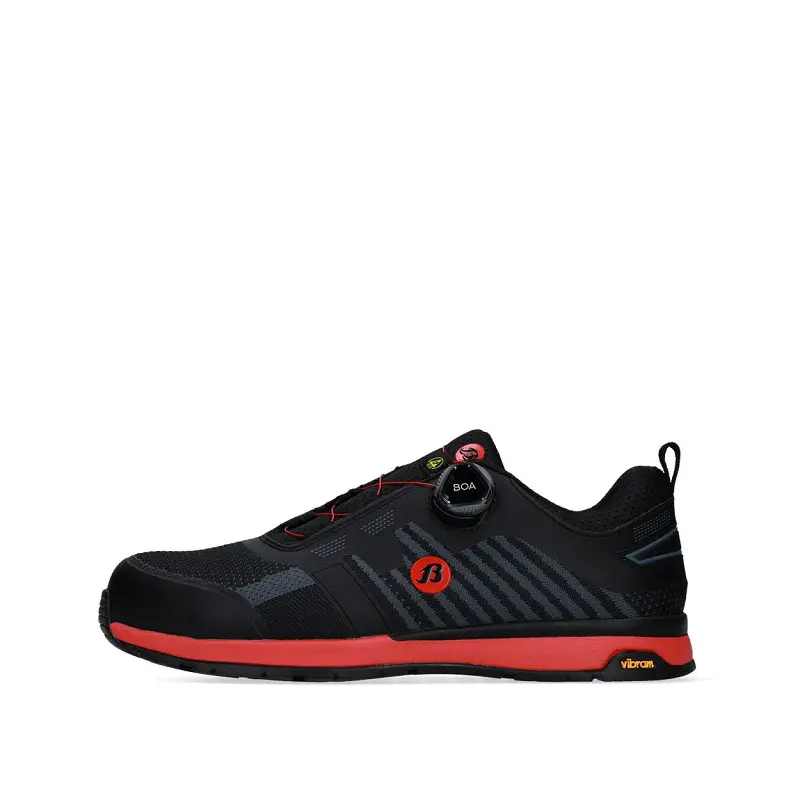 [51333044] Bata laag VIBE S3 W zwart/rood maat 44