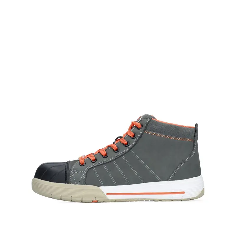 [51323139] Bickz by Bata 731 S3 hoog d.grijs maat 39