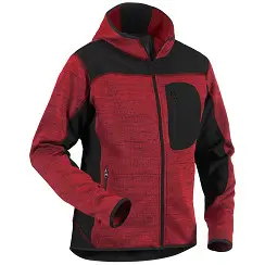 [28021000] Blåkläder 4930 Softshell Jas Rood/Zwart